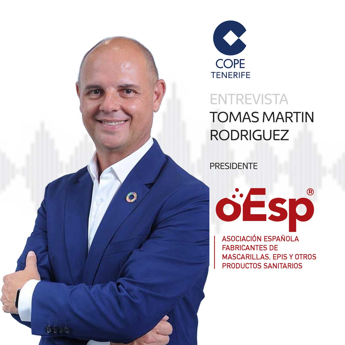 Entrevista en COPE a el Presidente de OESP,  Tomas Martin Rodriguez
